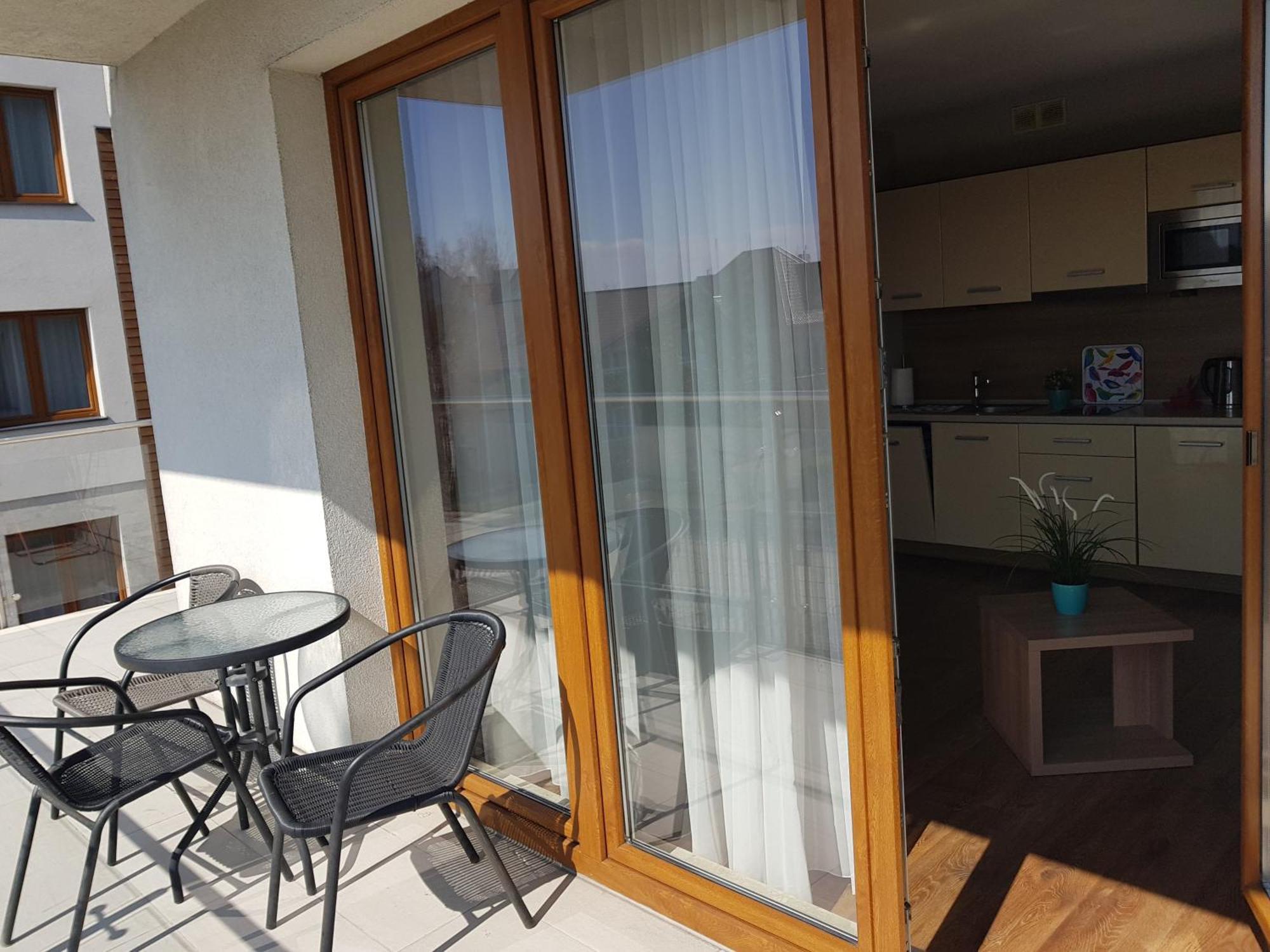 Marina Jastarnia Apartamenty W Budynku Z Basenem Zimmer foto